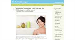 Desktop Screenshot of drjoelschlessinger.com