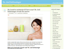 Tablet Screenshot of drjoelschlessinger.com